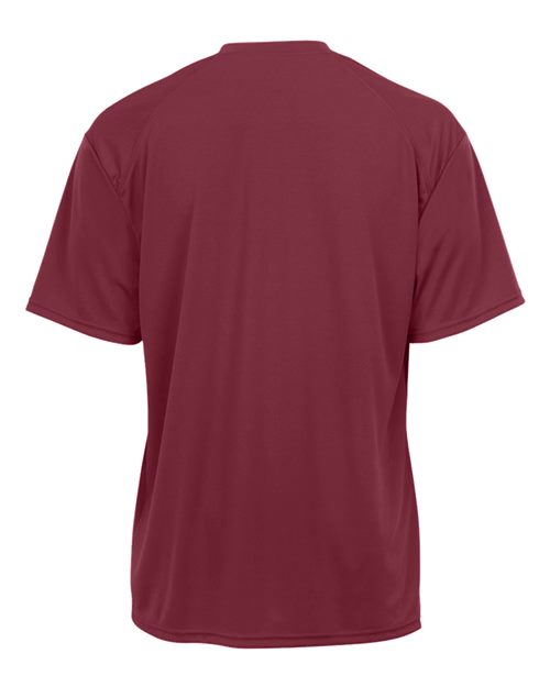 Cardinal - C2 Sport 5100 Performance Tee with Custom Team Printing C2 Sport Performance Tee in Cardinal, back view