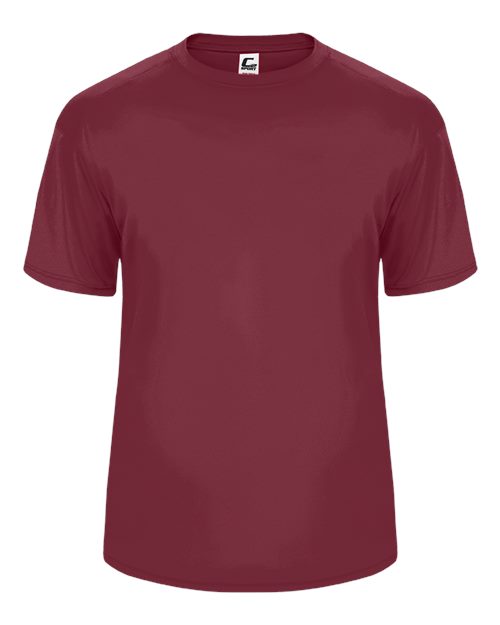 Cardinal - Unisex Performance T-Shirt C2 Sport Performance Tee in Cardinal, front view