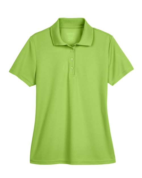 Acid Green - Women's Origin Performance Piqué Polo CORE365 Women’s Polo in Acid Green, front view
