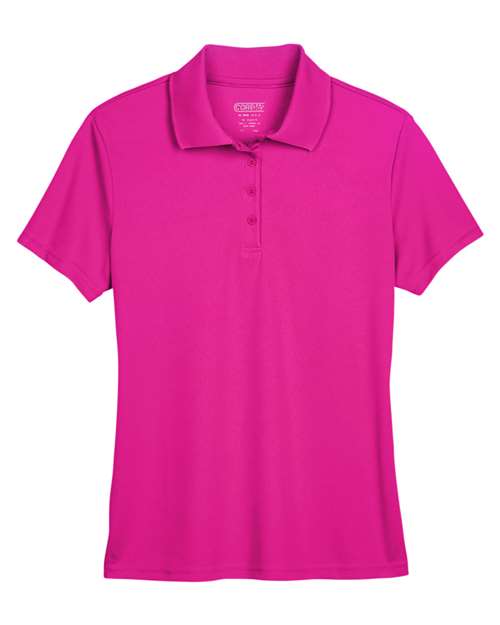 Bright Magenta - Women's Origin Performance Piqué Polo CORE365 Women’s Polo in Bright Magenta, front view