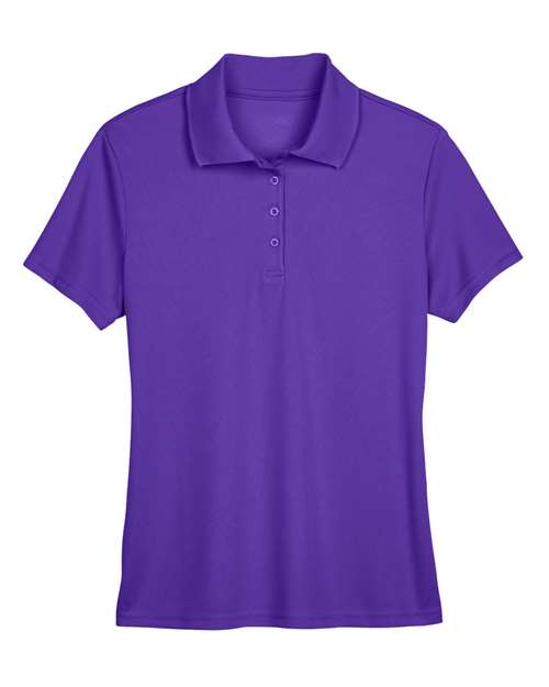 Campus Purple - Women's Origin Performance Piqué Polo CORE365 Women’s Polo in Campus Purple, front view