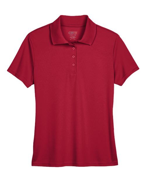 Classic Red - Women's Origin Performance Piqué Polo CORE365 Women’s Polo in Classic Red, front view