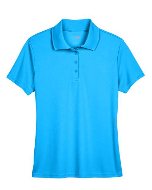 Electric Blue - Women's Origin Performance Piqué Polo CORE365 Women’s Polo in Electric Blue, front view