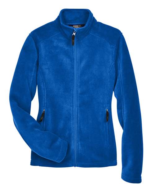 True Royal - Women's Journey Fleece Jacket CORE365 Women's Journey Fleece Jacket in True Royal, front view