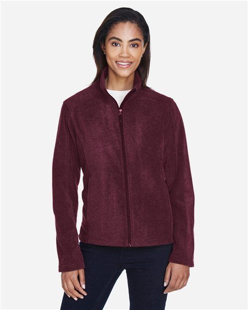 CORE365 78190 Women's Jacket with Embroidered Company Logo CORE365 Women's Journey Fleece Jacket
