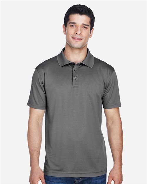 Harriton M315 Men's Polo with Embroidered Company Logo Harriton Men's Polyester Jersey Polo