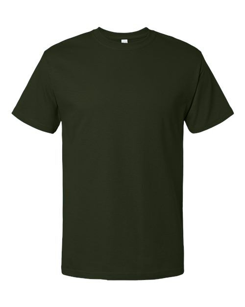 Forest Green - Youth ACE Cotton T-Shirt M&O Youth ACE Cotton Tee in Forest Green, front view