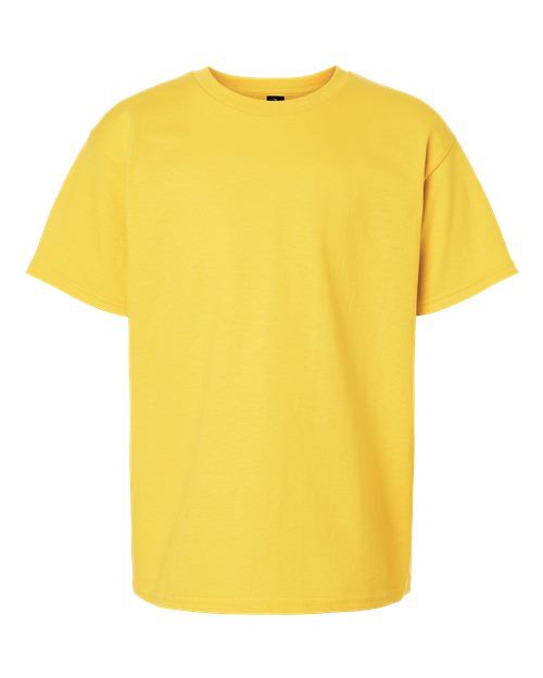 Daisy - Youth Ultra Cotton® T-Shirt Gildan Youth Ultra Cotton® T-Shirt in Daisy, front view
