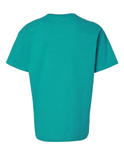 Jade Dome - Gildan Youth Ultra Cotton® T-Shirt with Custom Printing Gildan Youth Ultra Cotton® T-Shirt in Jade Dome, back view