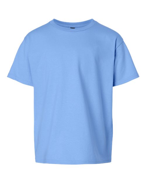 Carolina Blue - Youth Ultra Cotton® T-Shirt Gildan Youth Ultra Cotton® T-Shirt in Carolina Blue, front view
