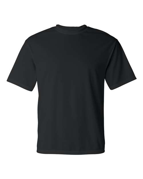 Black - Unisex Performance T-Shirt C2 Sport Performance Tee in Black, front view