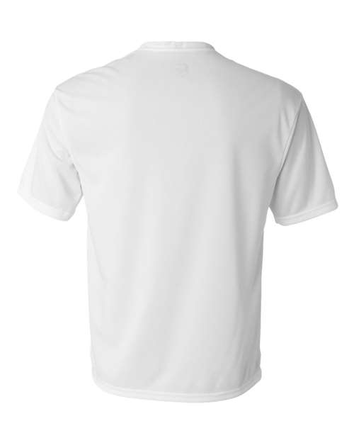 White - C2 Sport 5100 Performance Tee with Custom Team Printing C2 Sport Performance Tee in White, back view
