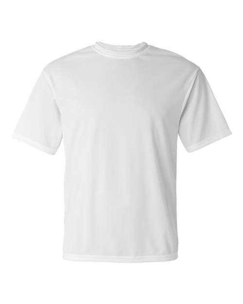 White - Unisex Performance T-Shirt C2 Sport Performance Tee in White, front view