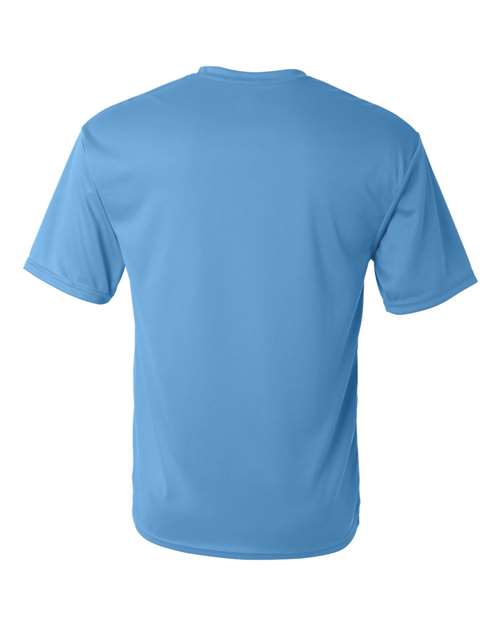 Columbia Blue - C2 Sport 5100 Performance Tee with Custom Team Printing C2 Sport Performance Tee in Columbia Blue, back view