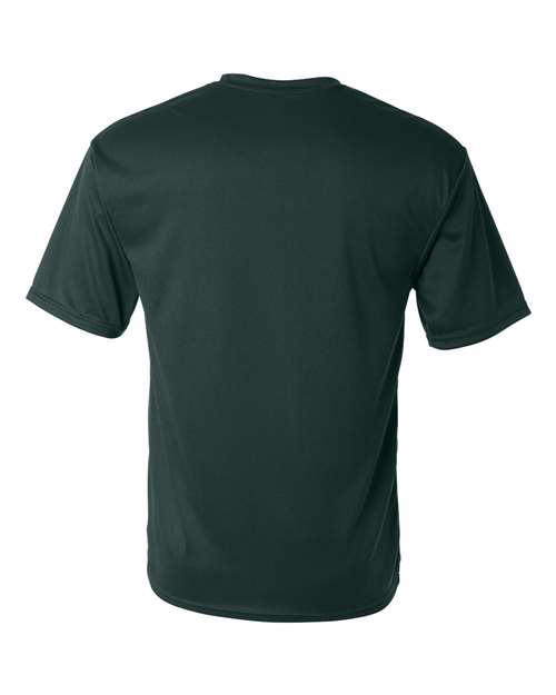 Forest - C2 Sport 5100 Performance Tee with Custom Team Printing C2 Sport Performance Tee in Forest, back view