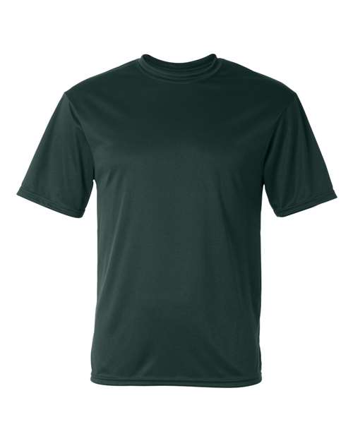 Forest - Unisex Performance T-Shirt C2 Sport Performance Tee in Forest, front view