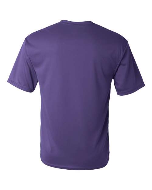Purple - C2 Sport 5100 Performance Tee with Custom Team Printing C2 Sport Performance Tee in Purple, back view