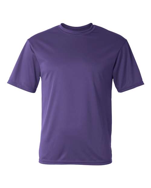 Purple - Unisex Performance T-Shirt C2 Sport Performance Tee in Purple, front view