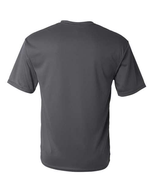 Graphite - C2 Sport 5100 Performance Tee with Custom Team Printing C2 Sport Performance Tee in Graphite, back view