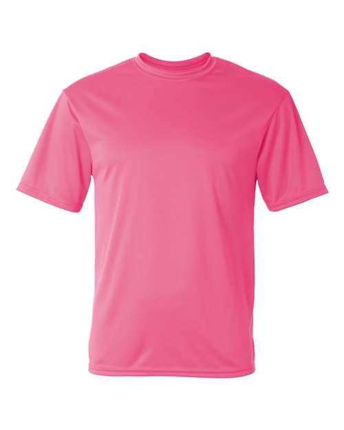 Pink - Unisex Performance T-Shirt C2 Sport Performance Tee in Pink, front view