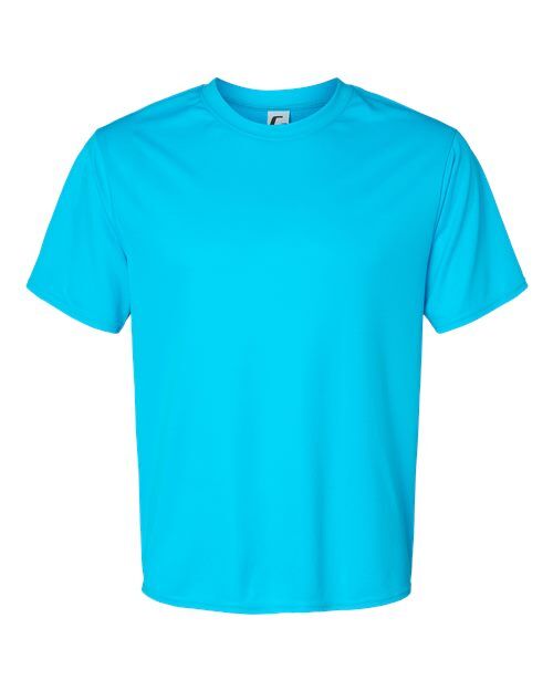 Electric Blue - Unisex Performance T-Shirt C2 Sport Performance Tee in Electric Blue, front view