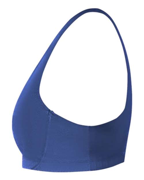 Royal - Badger Girls' B-Sport Bra Top with Custom Logo Printing Badger Girls' B-Sport Bra Top in Royal, side view