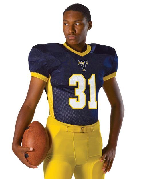 Alleson Athletic 750E Jersey with Custom Team Logo Branding Alleson Athletic Men's Football Jersey