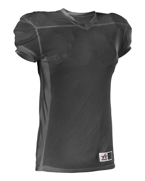 Charcoal - Men's Football Jersey Alleson Athletic Men's Football Jersey in Charcoal, front view