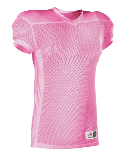 Pink - Men's Football Jersey Alleson Athletic Men's Football Jersey in Pink, front view