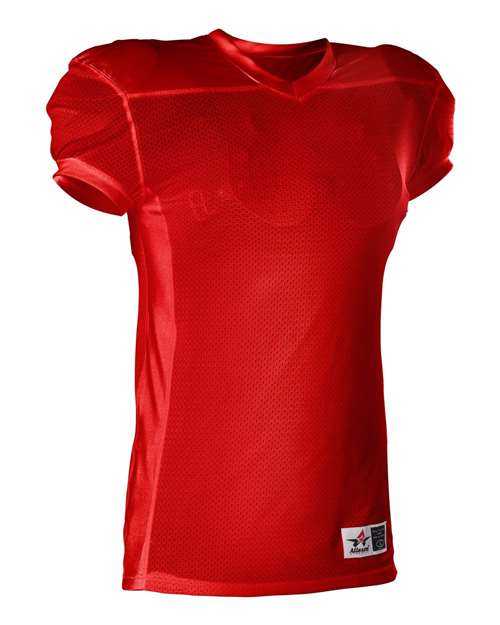 Red - Men's Football Jersey Alleson Athletic Men's Football Jersey in Red, front view