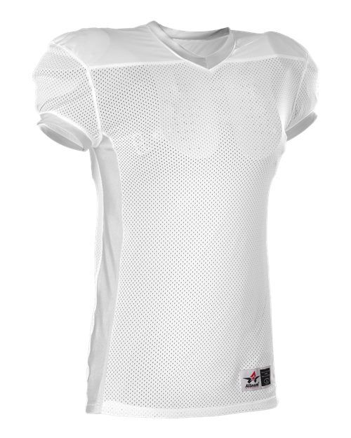 White - Men's Football Jersey Alleson Athletic Men's Football Jersey in White, front view
