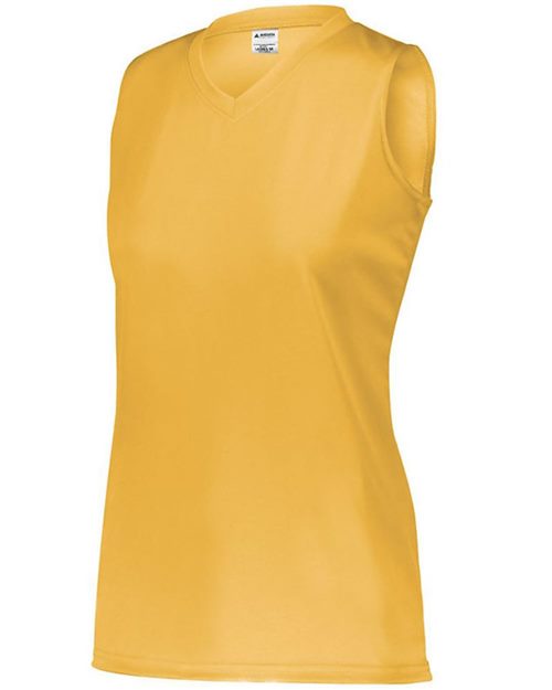 Augusta Sportswear Women's Attain Jersey with Custom Logo Augusta Sportswear Women's Sleeveless Wicking Attain Jersey