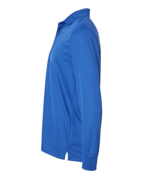 Royal - Paragon 110 Polo with Custom Company Logo Embroidery Paragon Polo in Royal, side view