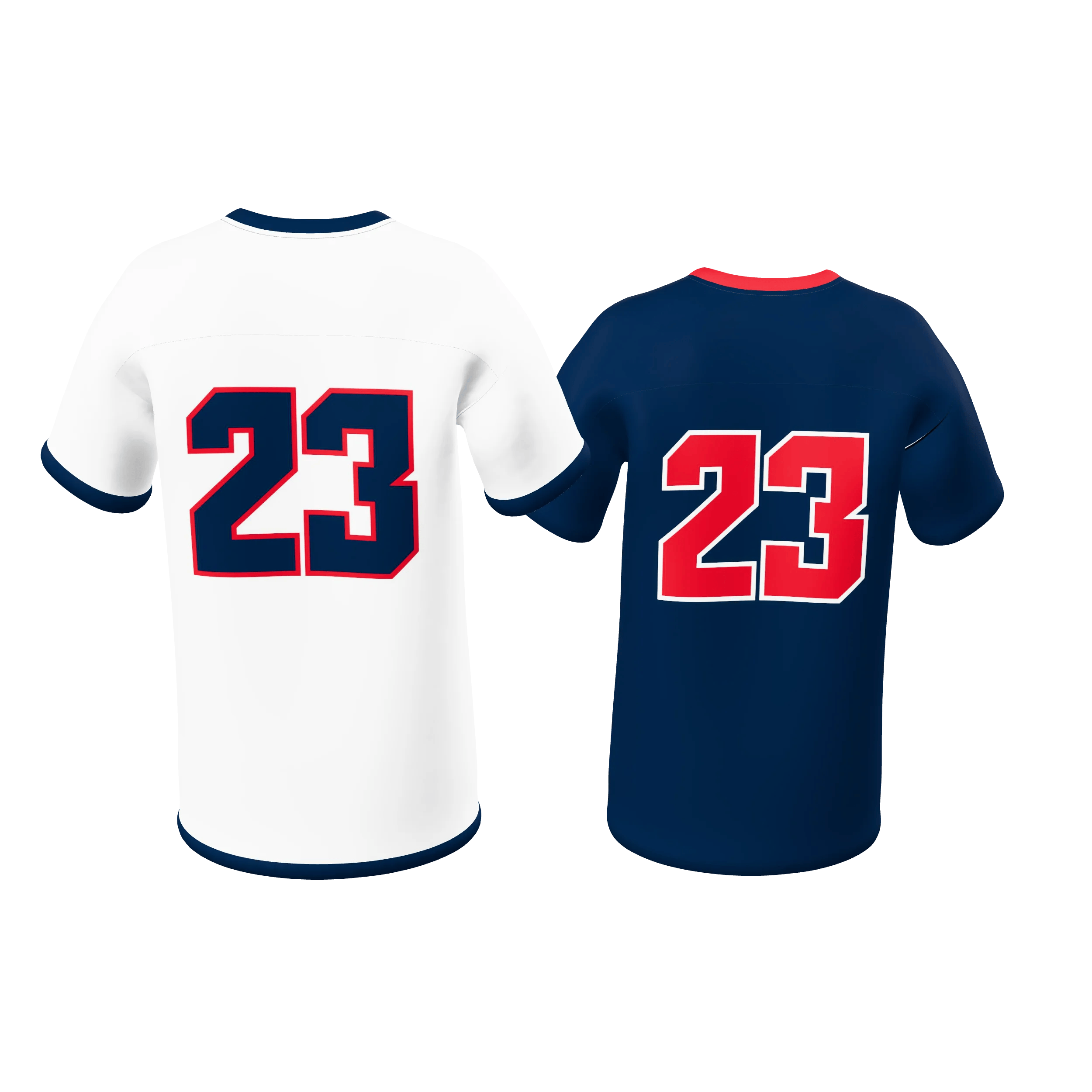 0a1661d9-pr101_option_0_180deg75deg Zuniformers Men's Football Fan Jersey Reversible Single Ply, back view