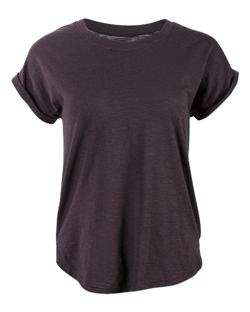Black - Women's Sweet T-Shirt Boxercraft Women's Sweet T-Shirt in Black, front view