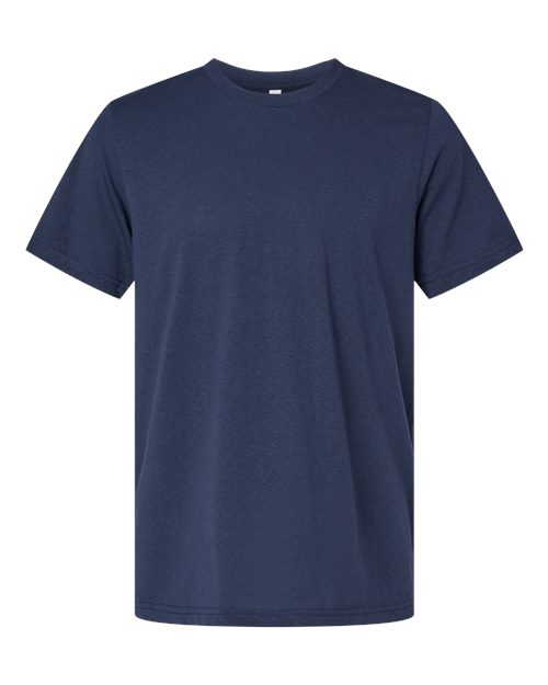 Navy - Unisex EcoMax Tee BELLA + CANVAS Unisex EcoMax Tee in Navy, front view