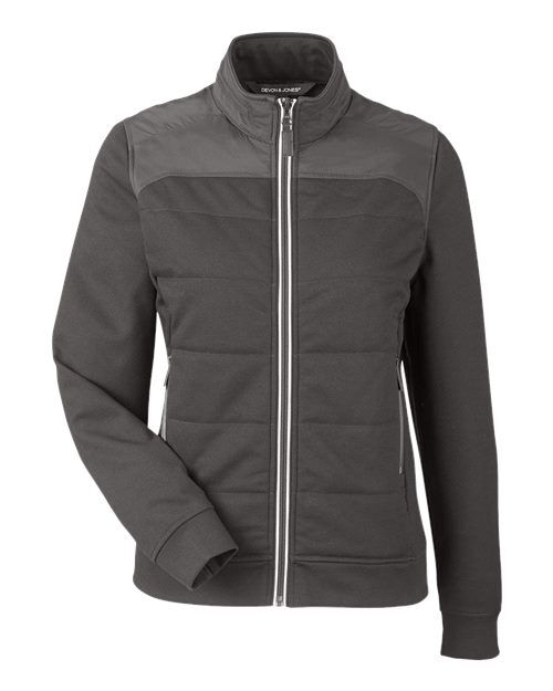 Graphite - Women's New Classics® Club Jacket Devon & Jones Women's New Classics® Club Jacket in Graphite, front view