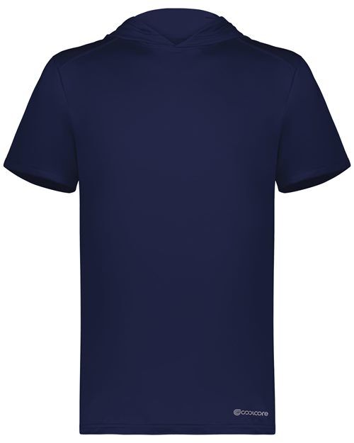 Holloway Hooded T-Shirt Powered by Coolcore with Custom Logo Holloway Men's Hooded T-Shirt Powered by Coolcore