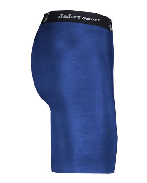 Royal - Badger Pro-Compression Shorts for Custom Team Uniforms Badger Men's Pro-Compression Shorts in Royal