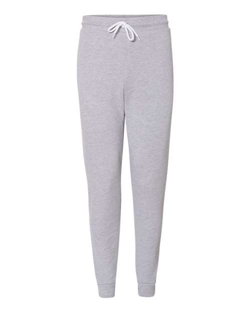 Athletic Heather - Unisex Sponge Fleece Joggers BELLA + CANVAS Unisex Sponge Fleece Joggers in Athletic Heather, front view