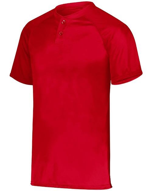 Augusta Sportswear Youth Attain Jersey with Custom Team Logo Augusta Sportswear Youth Attain Two-Button Jersey