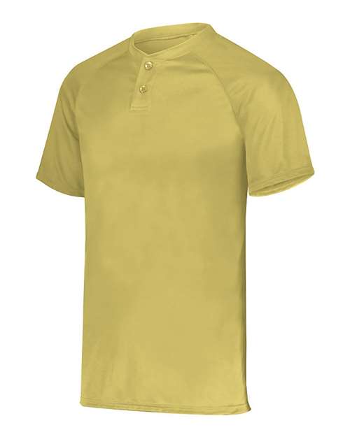 Vegas Gold - Youth Attain Two-Button Jersey Augusta Sportswear Youth Attain Two-Button Jersey in Vegas Gold