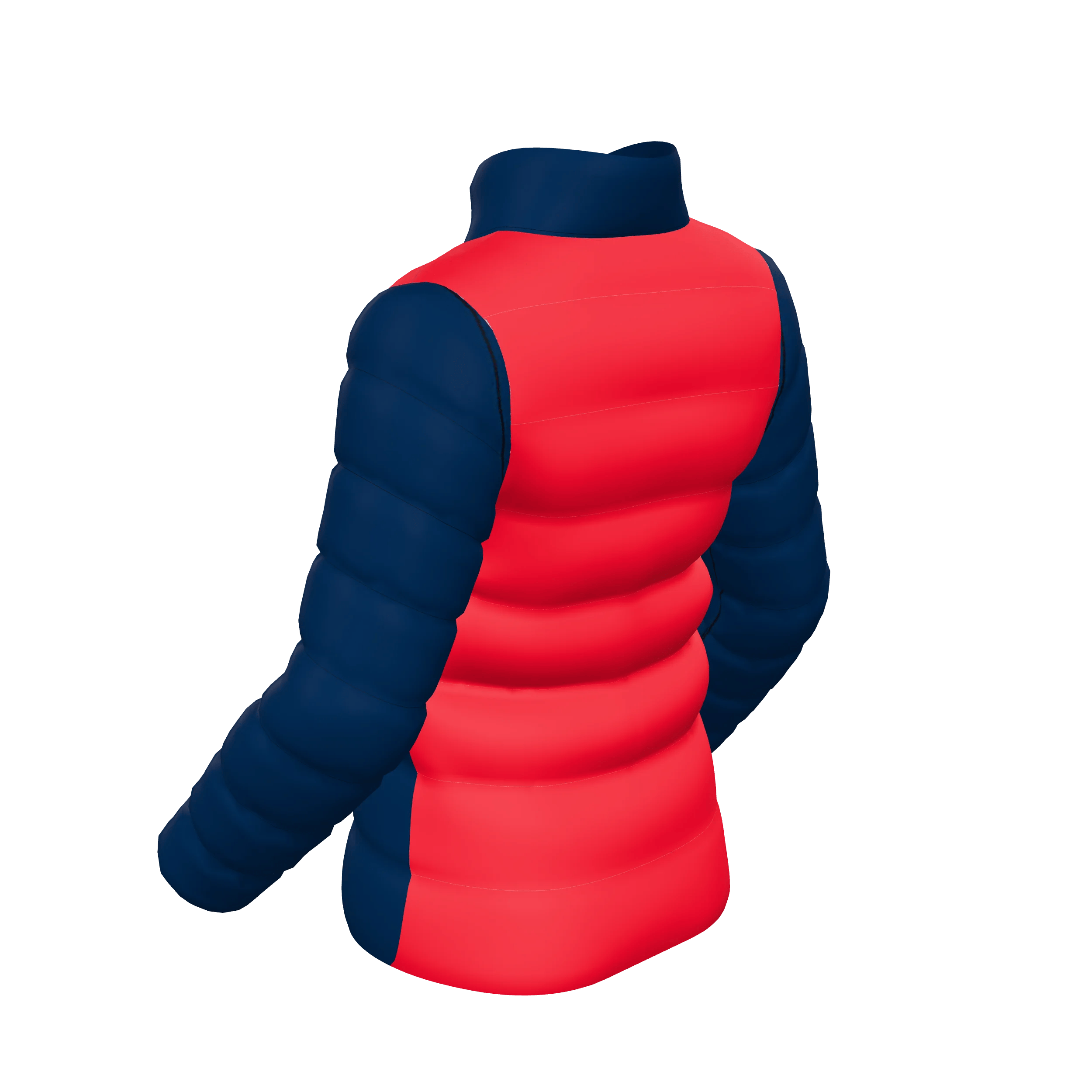 24dd56ef-pr428_option_0_135deg75deg Zuniformers Women's/Girls Puffy Jacket, angled back view