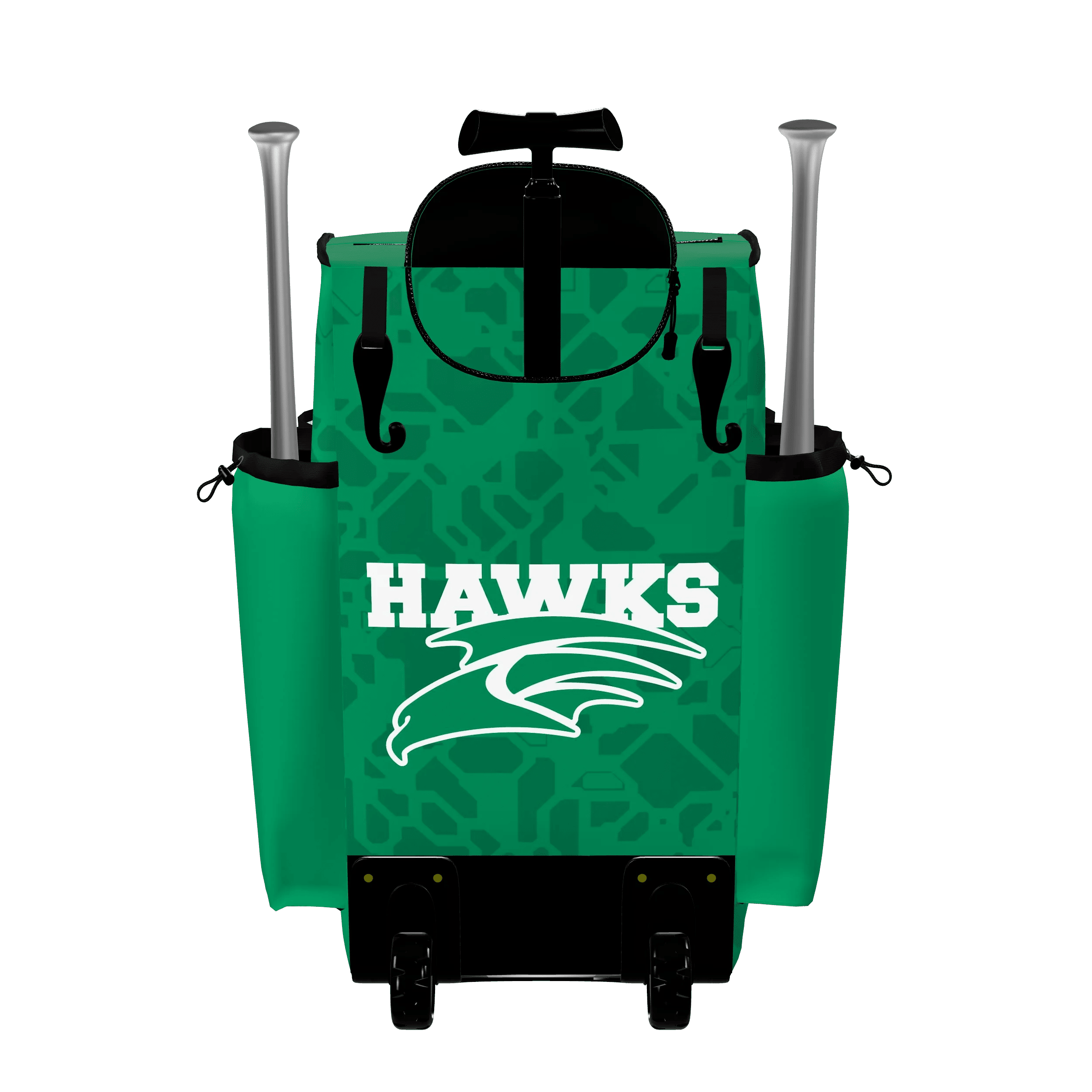 2b8fd4d7-pr314_option_0_180deg75deg Zuniformers Baseball Bag with Wheels and Handle, back view