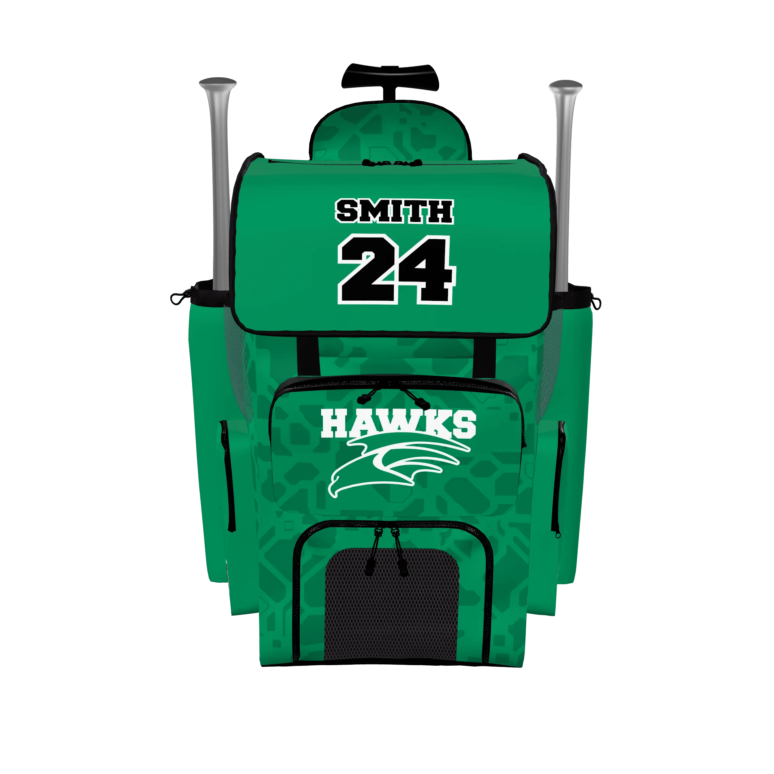 2df082f6-pr314_option_0_0deg75deg Zuniformers Baseball Bag with Wheels and Handle, front view