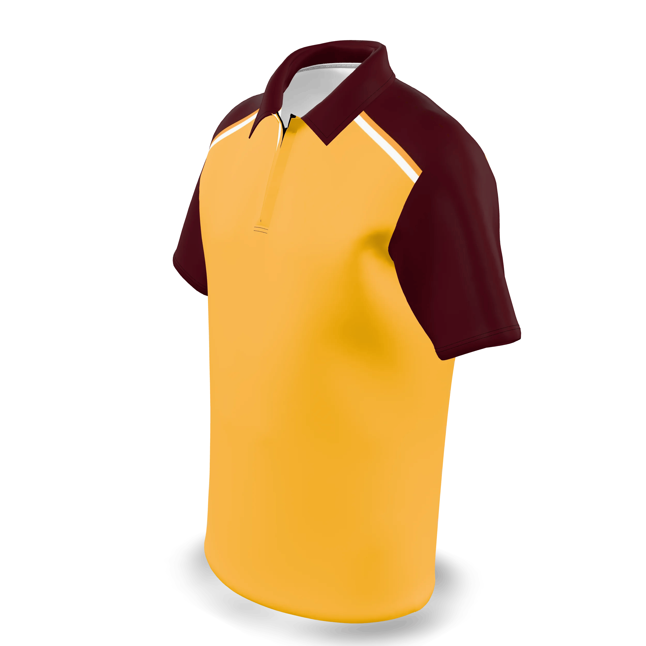 4ddd1d76-option_0_45deg75deg Zuniformers Men's/Youth Zipper Polo Short Sleeve, angled front view