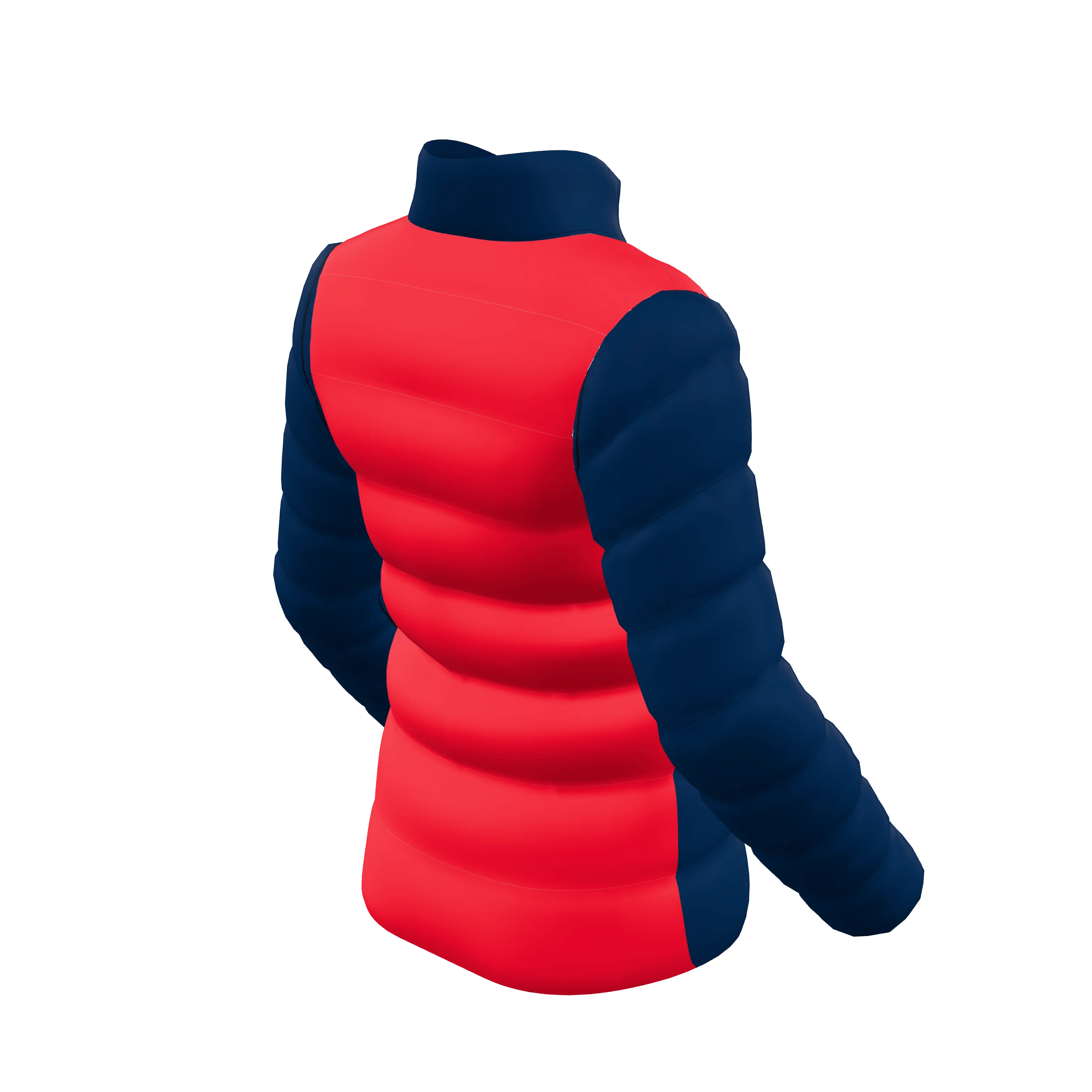 76901e24-pr428_option_0_225deg75deg Zuniformers Women's/Girls Puffy Jacket, angled back view