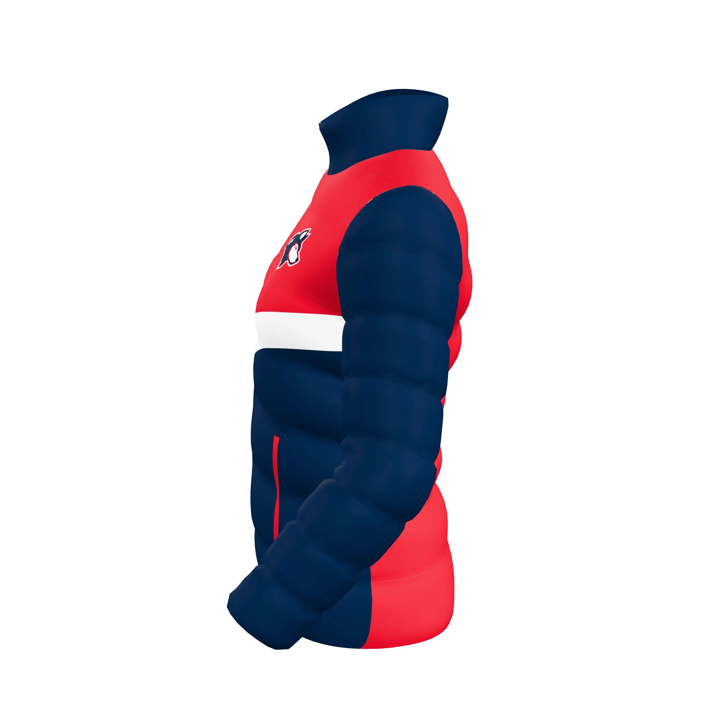 8b823559-pr428_option_0_90deg75deg Zuniformers Women's/Girls Puffy Jacket, side view