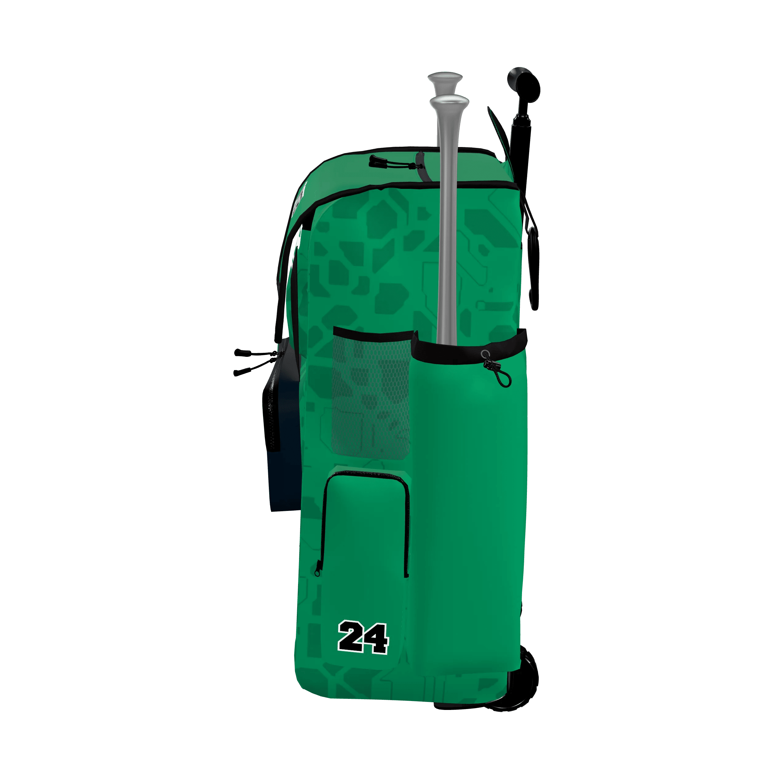 ca7a27a0-pr314_option_0_90deg75deg Zuniformers Baseball Bag with Wheels and Handle, side view